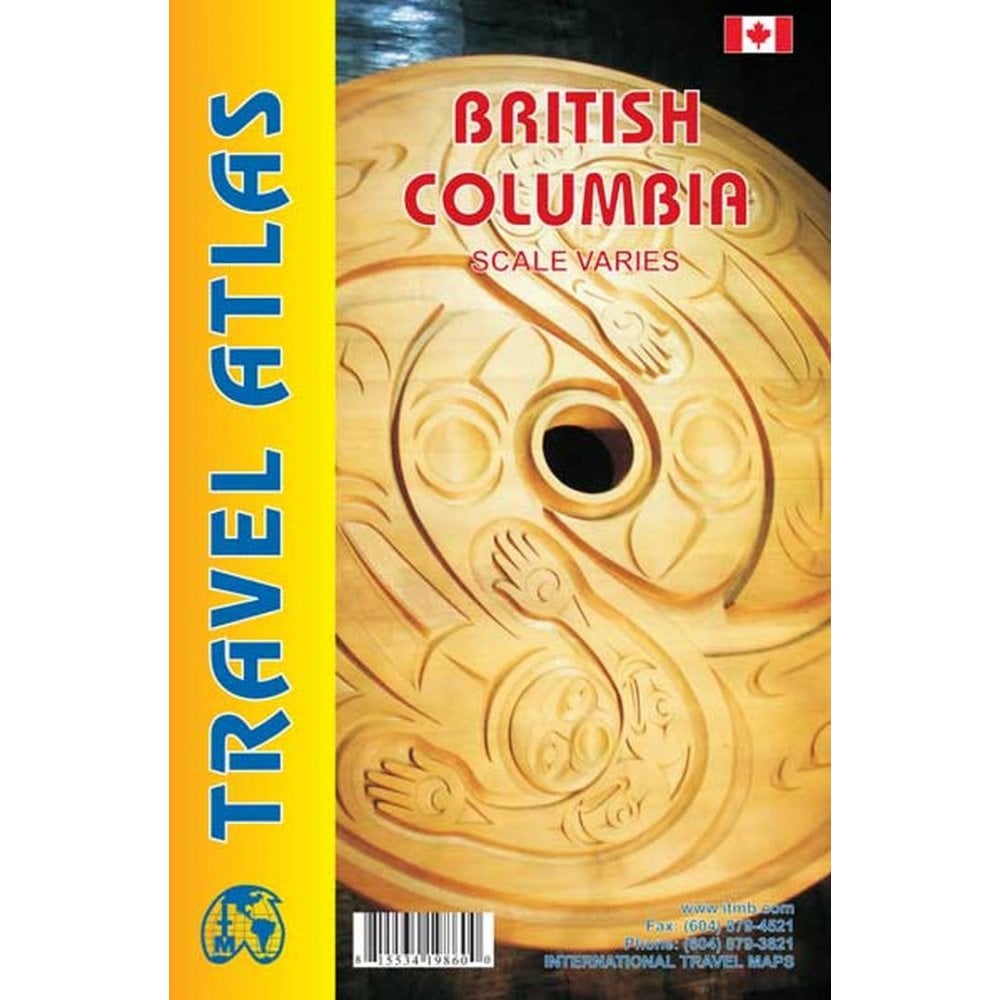 British Columbia Travel Atlas ITM